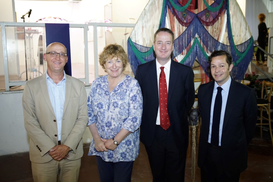 אלדו הנריקז, דיוויד קוורי, אלה גרא ו כריסטיאן דנקמב (צילום: שניר קציר)