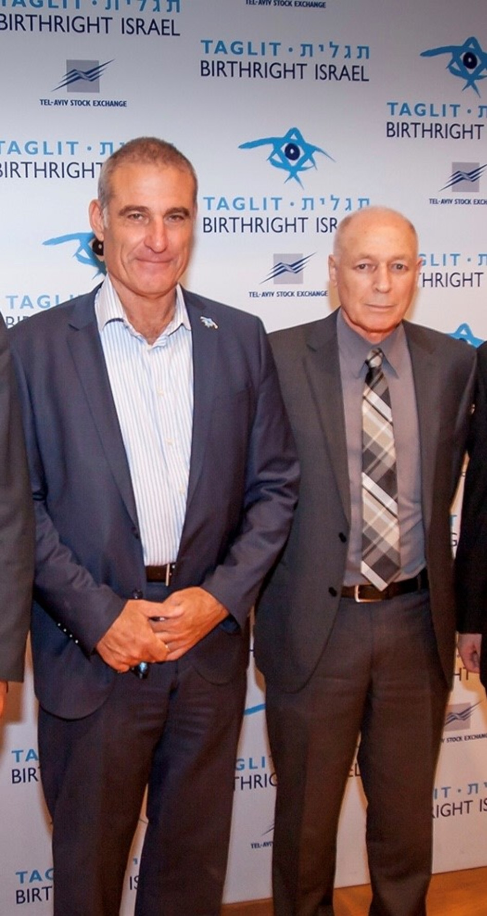 אמנון נויבך וגידי מרק (צילום: ג'ני פיימר)