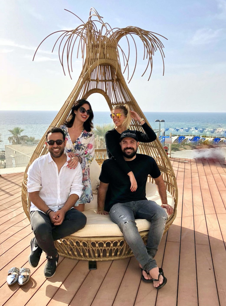 פאן להם במקסימום. אביחי אוחנה, מעיין אשכנזי, דודו אהרון, נטלי לוי (צילום: יח"צ)