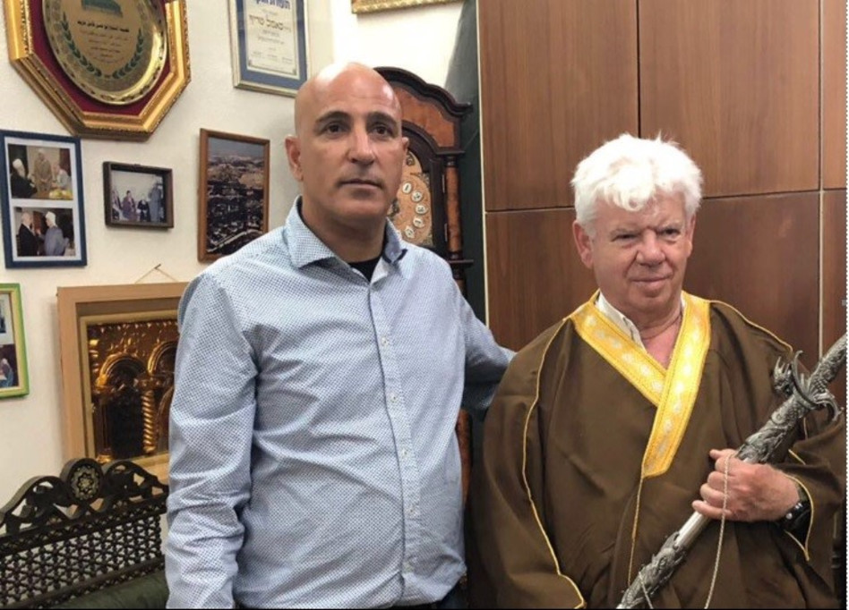 אלכס לנדסברג וסלמן טריף (צילום: טל שובל)