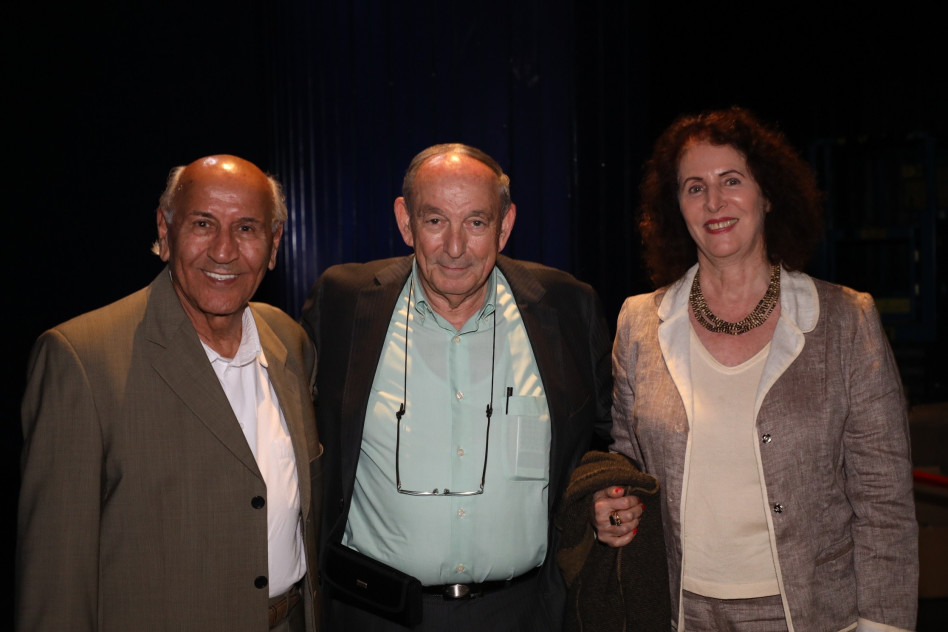 דליה לוין, אריה ויסמן וצ'יטה כהן (צילום: ששון תירם)