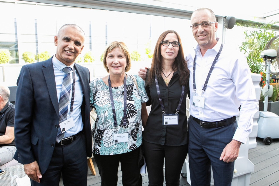 גיל גבע, ענת שטרנליב, קלרה צברגל ואלדד כורש  (צילום: אייל פרידמן)