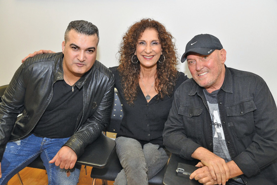שלומי שבת, אביבה אבידן, רון שובל (צילום: רן אליהו)