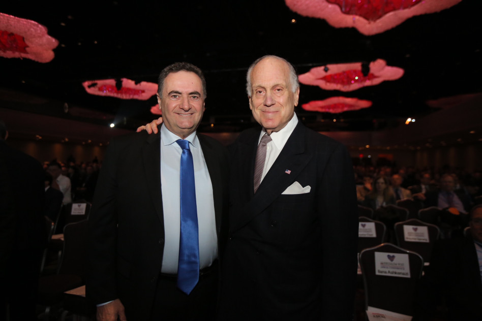 רון לאודר וחיים כץ