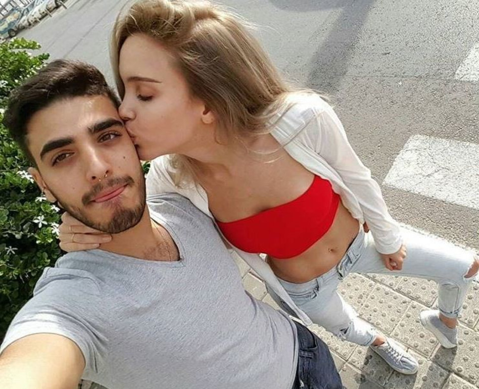 בקרוב תקבל מסר מהחבר בבית? מריה דומרק ובועז יוסף (צילום: אינסטגרם)