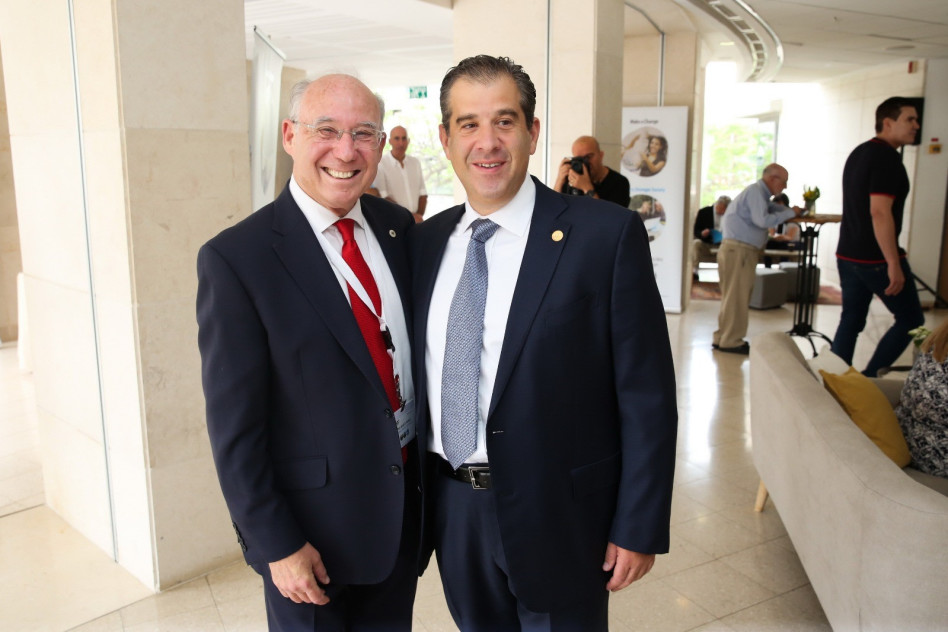 יעקב פרנקל ואסי שמלצר (צילום: אלירן אביטל)