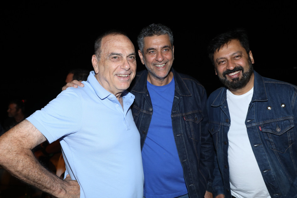 סומש וואוהא, יוסי אירני ואברהם גרנט (צילום: רפי דלויה)