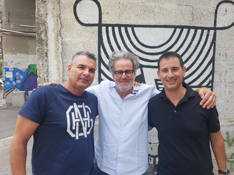 אסף כהנר, אייל שני וגיל עובדיה (צילום: יעקב אברמוביץ')