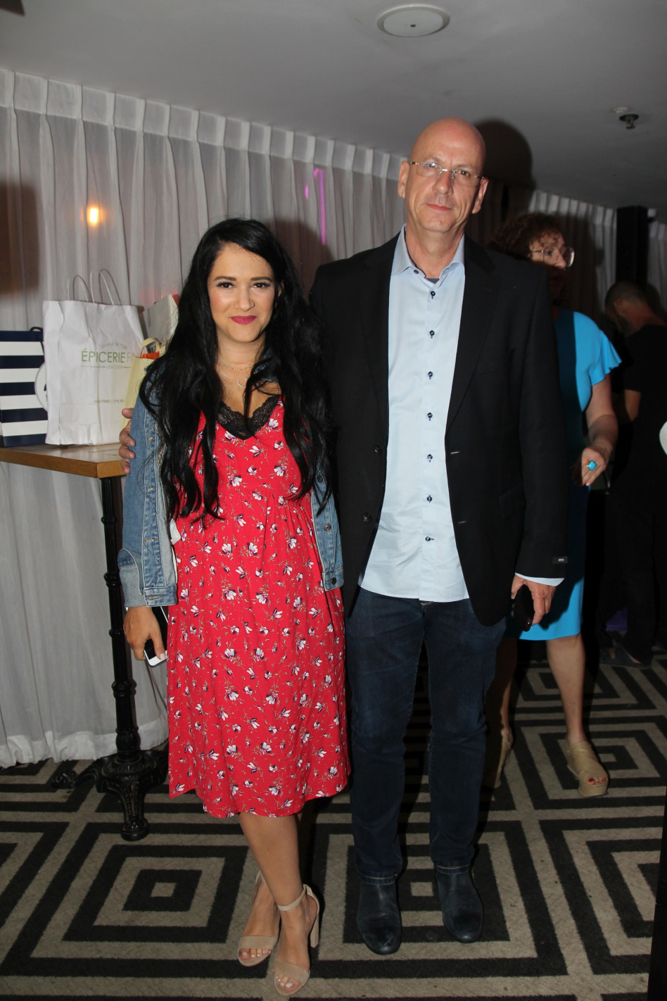 מיקי מוכתר ובעלה (צילום: אור גפן)