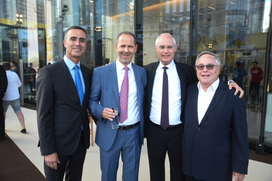 יאיר המבורגר, ארי קלמן, ערן גריפל, יהודה בן אסאייג (צילום: גיא חמוי)