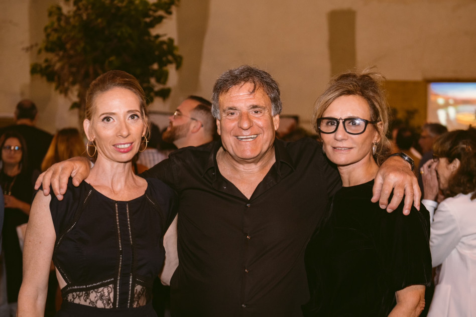 אירינה ורמי שלמור וגליה בנדור (צילום: גיא יחיאלי)