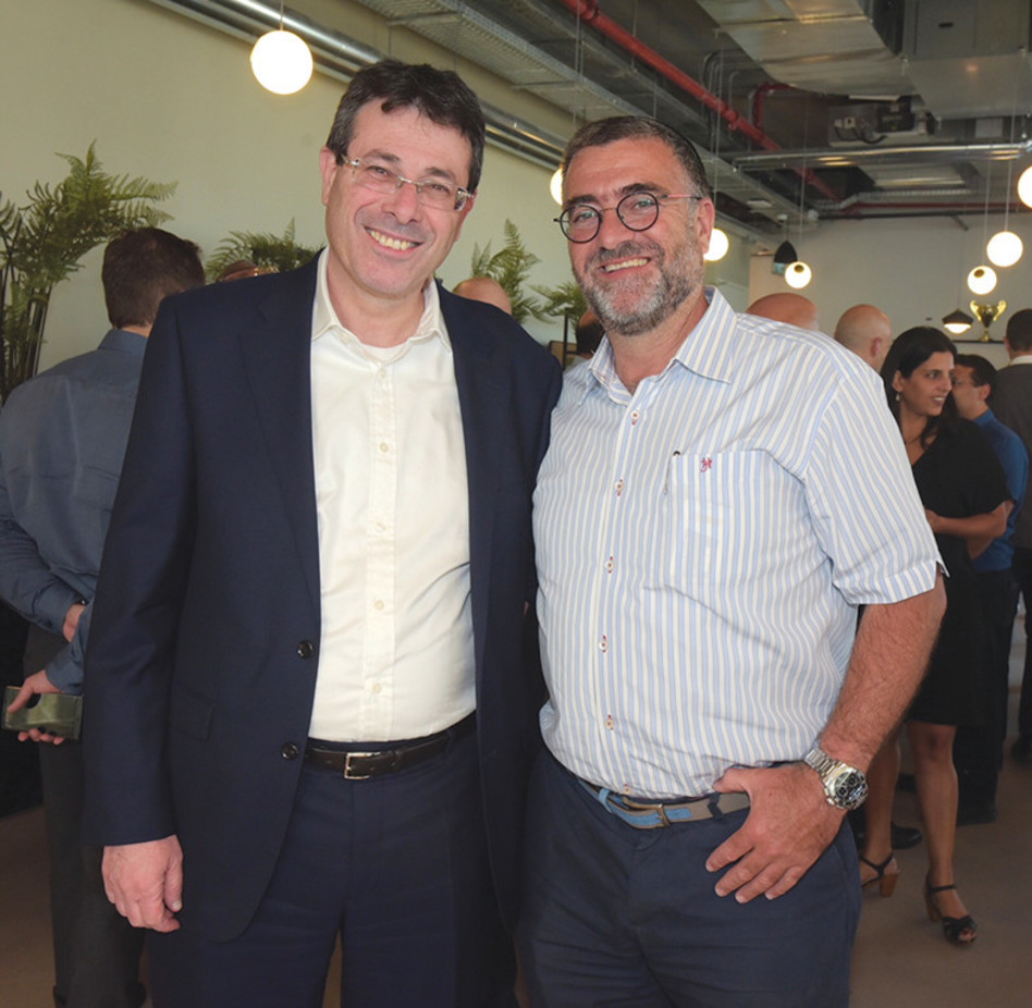 יעקב הלפרין ואלדד פרשר. צילום: אבשלום ששוני