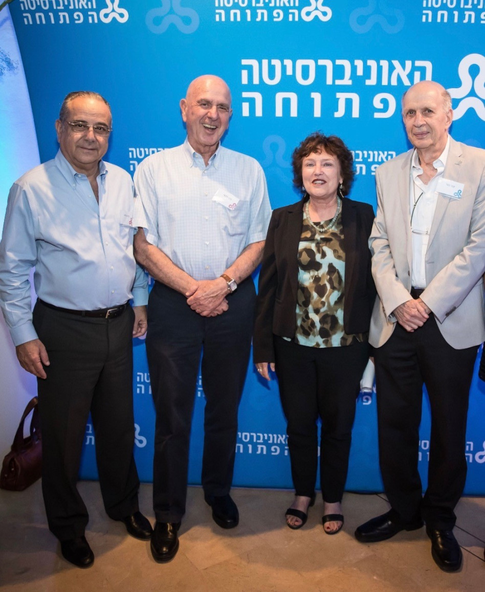 קובי מצר, קרנית פלוג, מתן וילנאי ושרגא ברוש (צילום: עודד קרני)