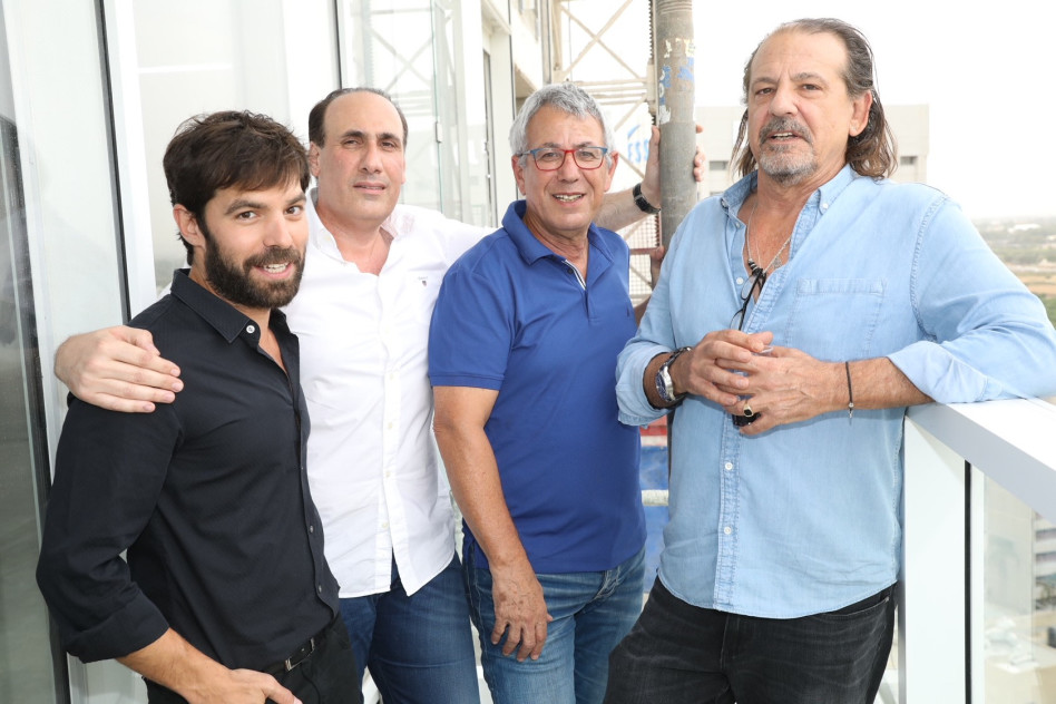 אבנר ישר, עופר זיו, ירון שמיע ותומר ברקוביץ' (צילום: רפי דלויה)