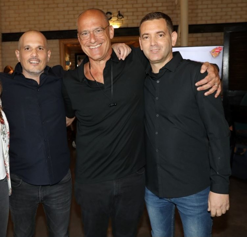 יניב גרינוולד, עדי שטראוס, מיקי צימט (צילום: רפי דלויה)
