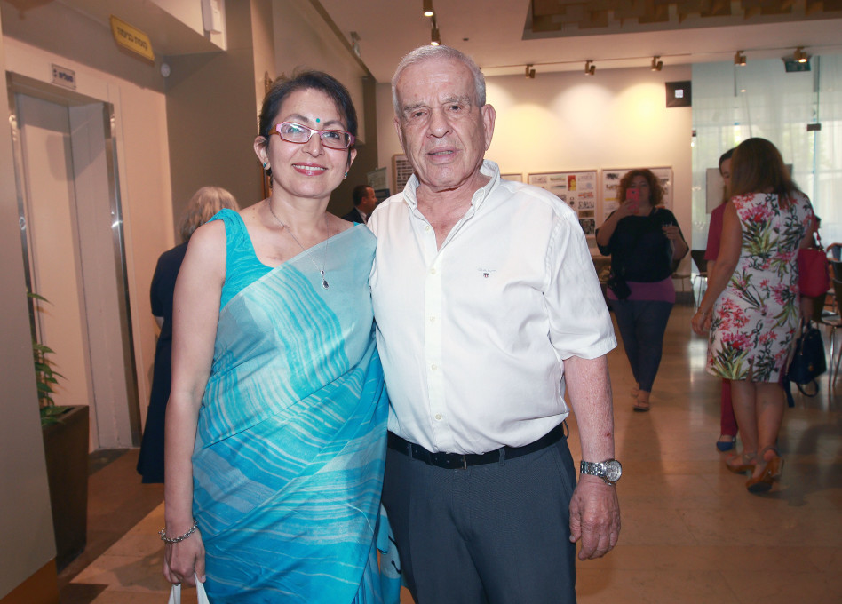 ד"ר אלי פישר אנג'ו קומאר (צילום: ענת מוסברג)