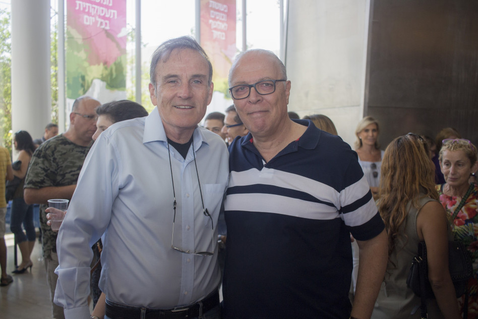 איקה אברבנאל ועמוס שפירא (צילום: שיר בן אמיתי)