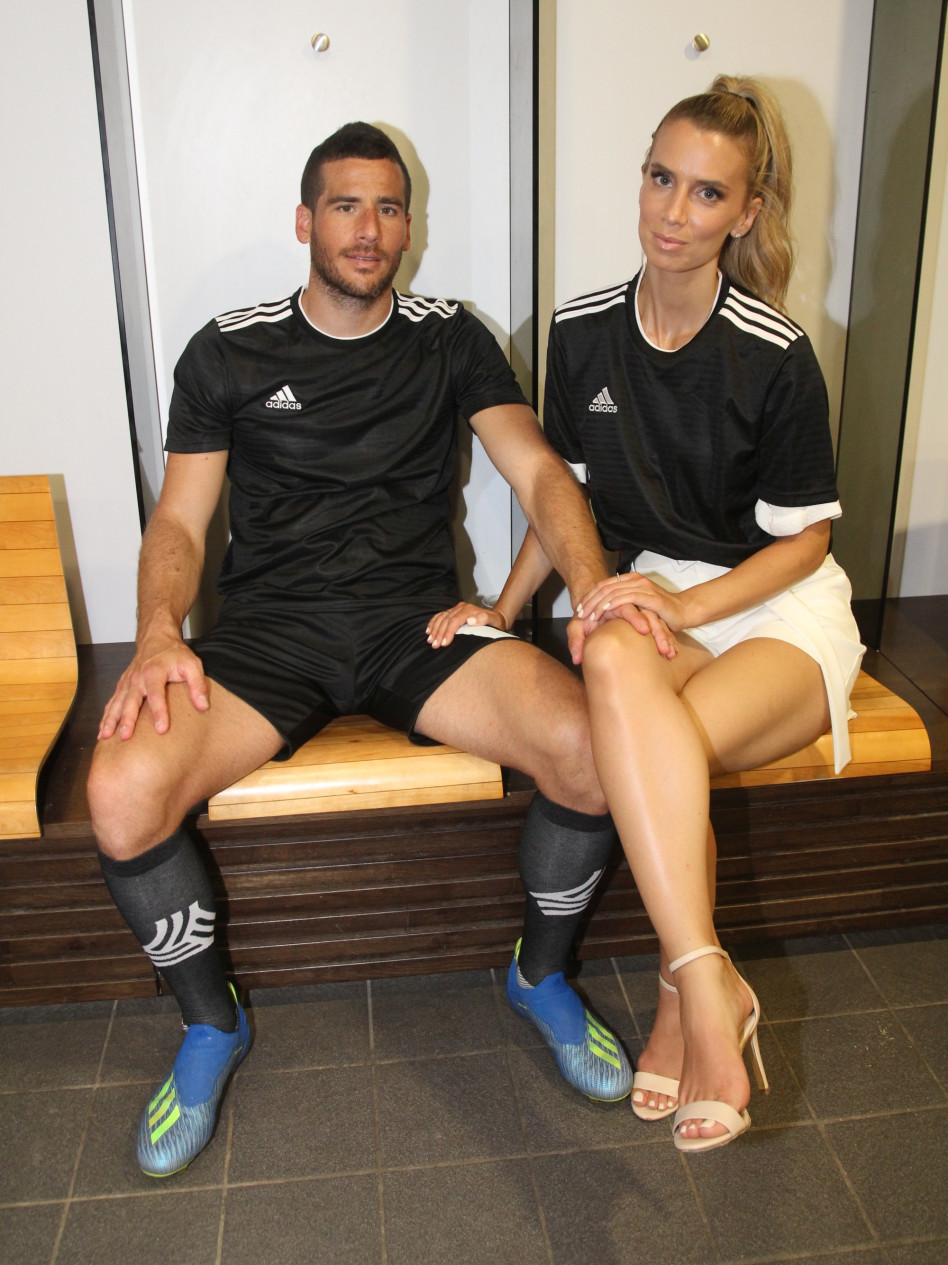 מה קורה בחדר ההלבשה? שונית ותומר חמד (צילום: אור גפן)