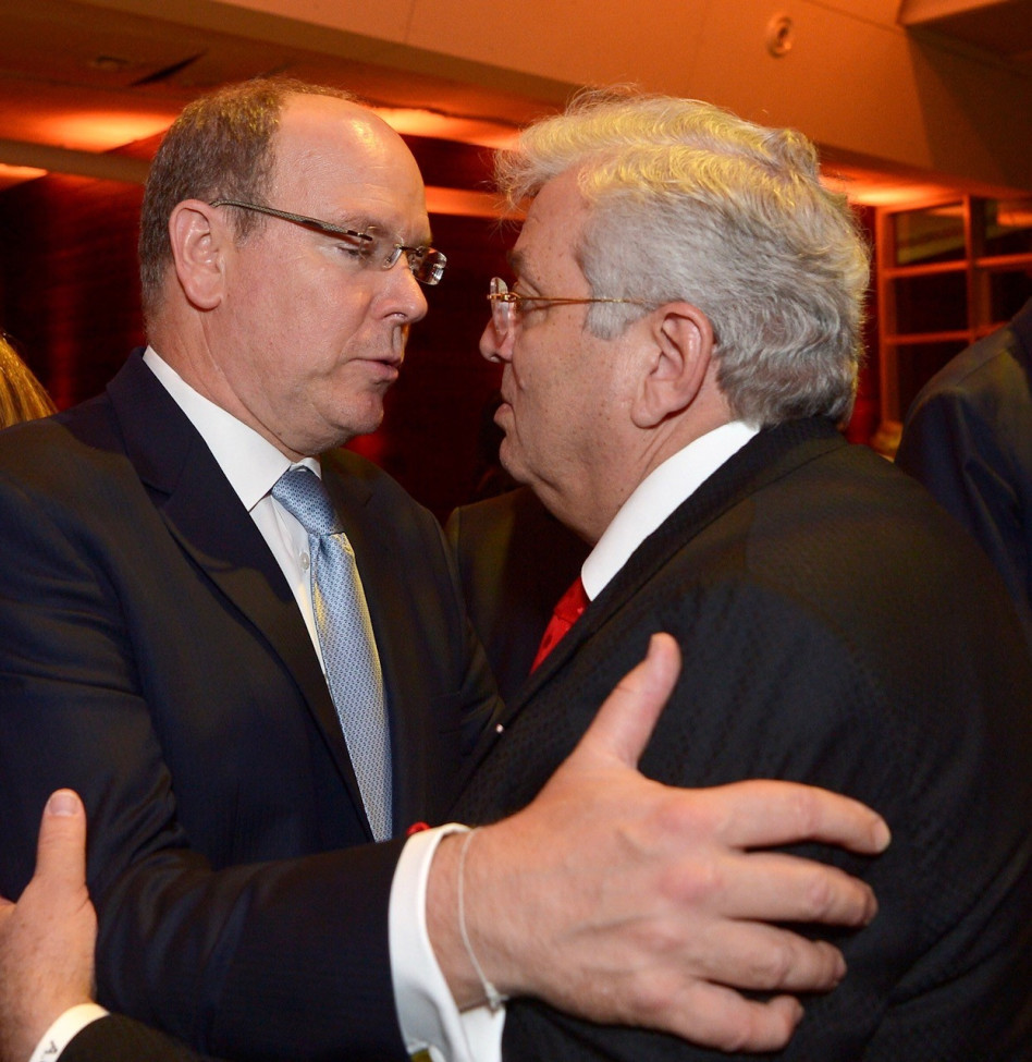 אהרון פרנקל והנסיך אלברט (צילום: יוסי זמיר)