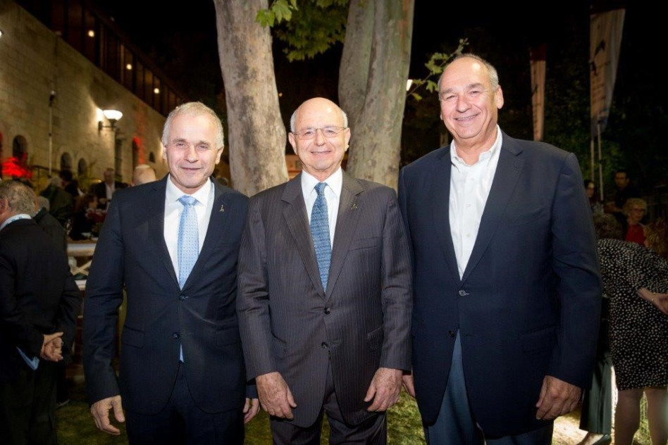 )הראל בית און, מיקי פדרמן ואשר כהן (צילום: מרים אלסטר פלאש 90