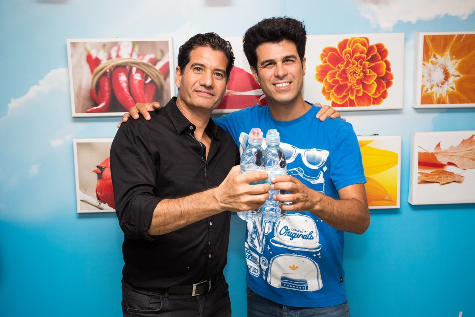 טל מוסרי ועופר משולם (צילום: אלון מסיקה)