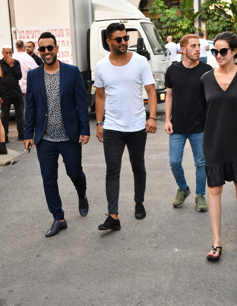 נטלי לוי, משה פרץ, דודו אהרון (צילום: ללא)