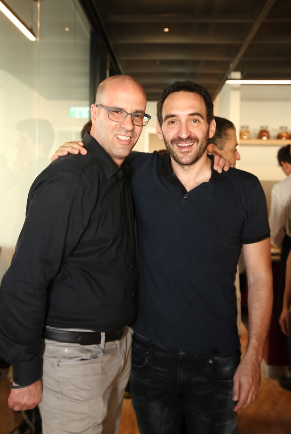 שאול אולמרט ואדם צ'זנוף