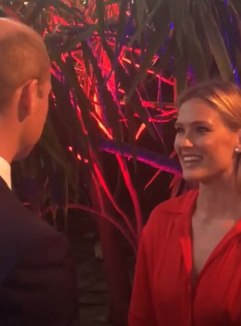 בר רפאלי והנסיך ווליאם (צילום: מתוך האינסטגרם של ציפי רפאלי)