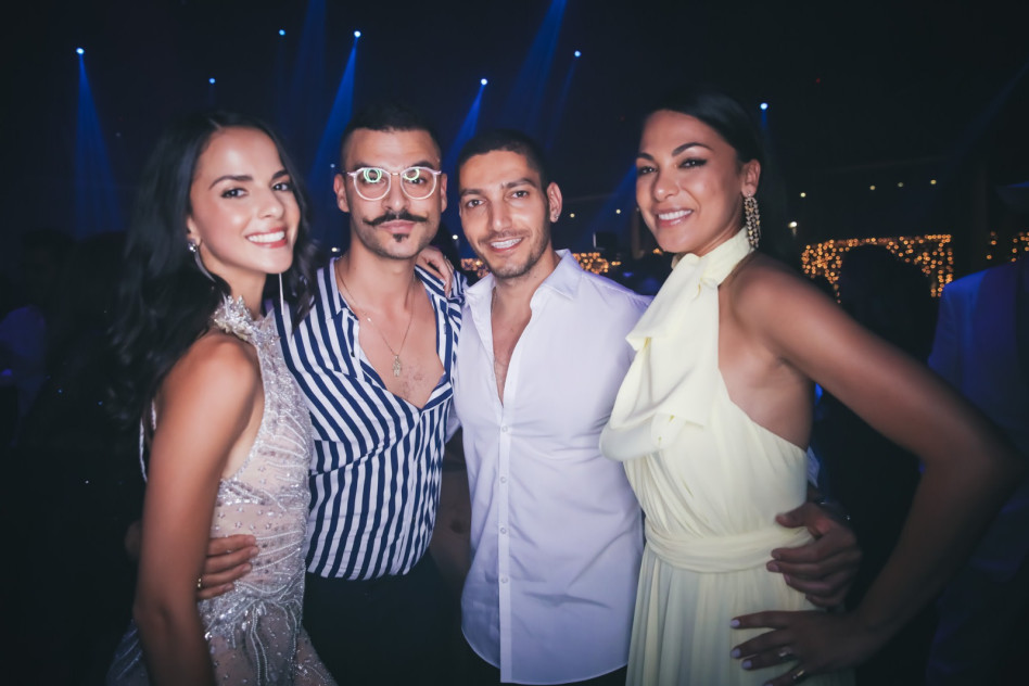 מורן אטיאס, יניב קצב, דרור קונטנטו, שני אטיאס (צילום: כתום צלמים)