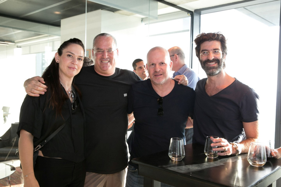 תומר בר זאב, טל ברנוח, אלון סהר ויפעת אורון (צילום: באדיבות סבן ונצ'רס)