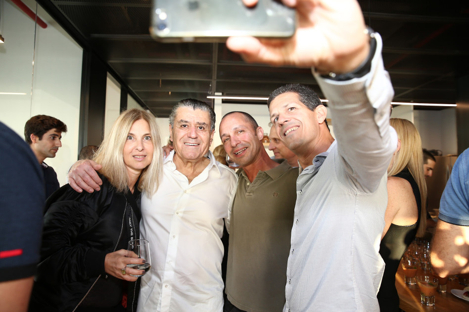 גדעון יגרמן, ברק פרידור, חיים סבן ושרון גלבאום שפאן 