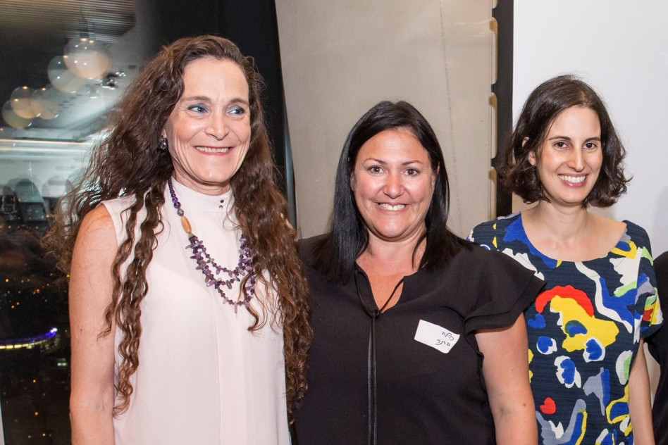 שירן מלמדובסקי סומך, הילה אוביל ברנר ואפרת שנהוד (צילום: שגיב כהן)