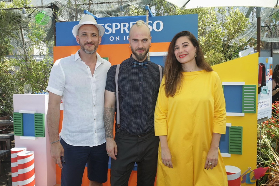 רוני וייזר, אריאל לייזגולד ותומר הורוביץ (צילום: שוקה כהן)