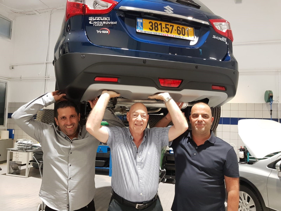 אייל רביד, צבי נטע וגיל גאון (צילום: אורית סיני)