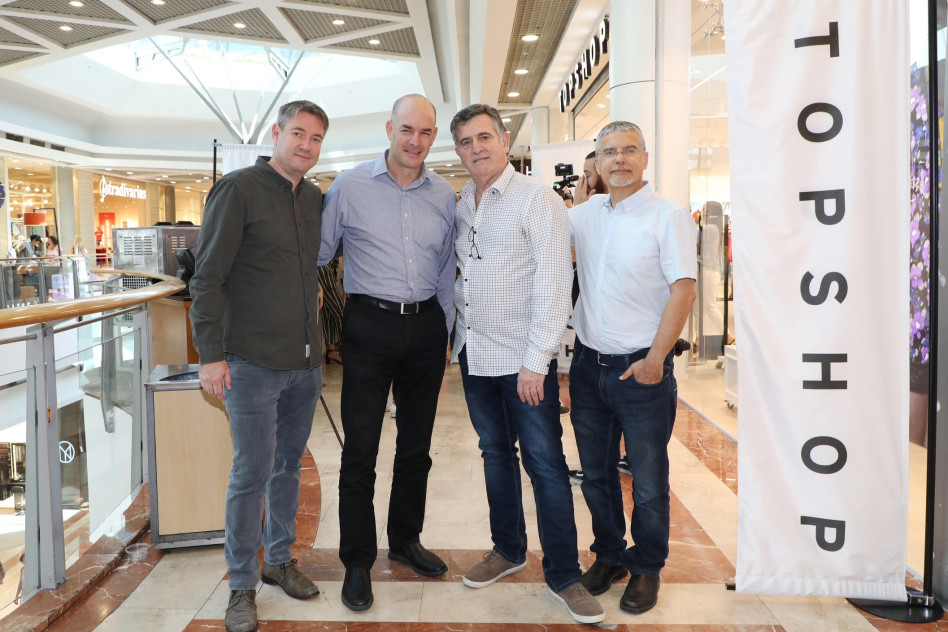 גונן ביבר, רביב ברוקמאייר, אייל חנקין ואופיר אורן (צילום: יח"צ)