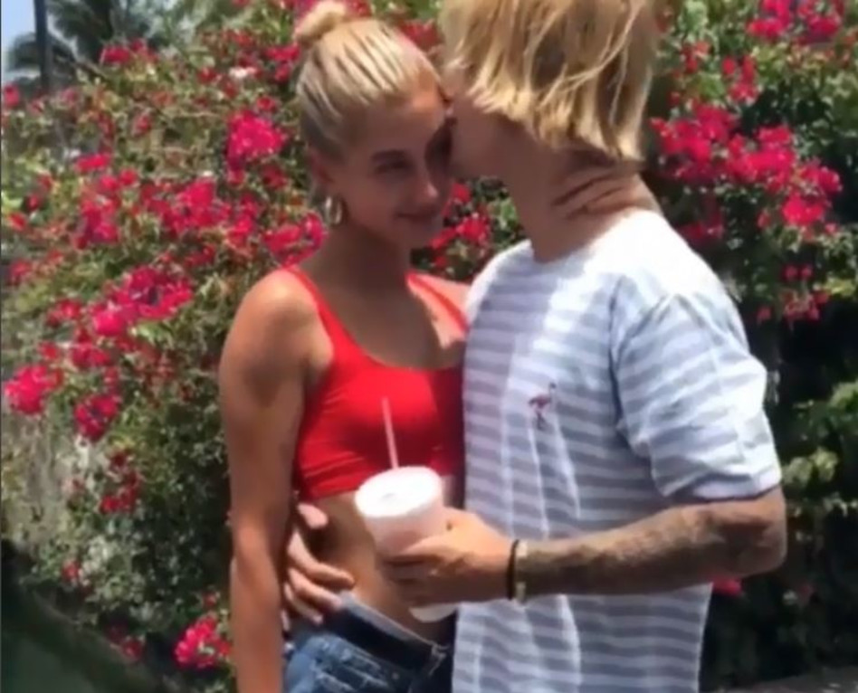 ג'סטין ביבר, היילי בולדווין (צילום: אינסטגרם)