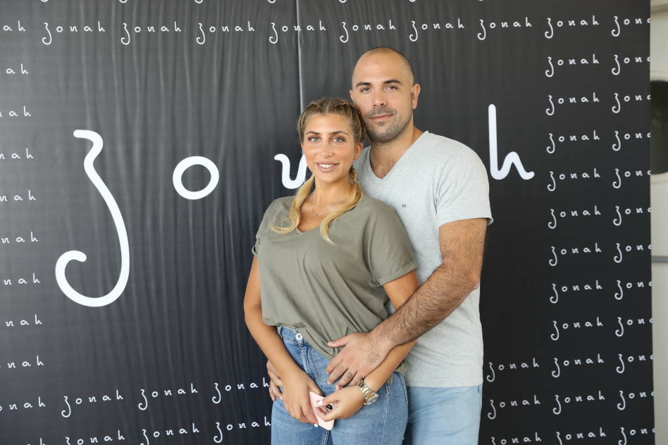 איזה יפים! מעיין אשכנזי ואביחי אוחנה (צילום: עזרא לוי)