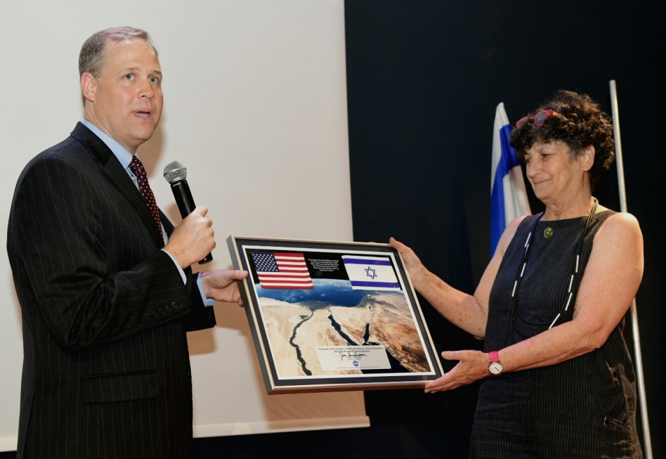 מיה הלוי וג'ים ברידנסטין (צילום: אבי חיון)