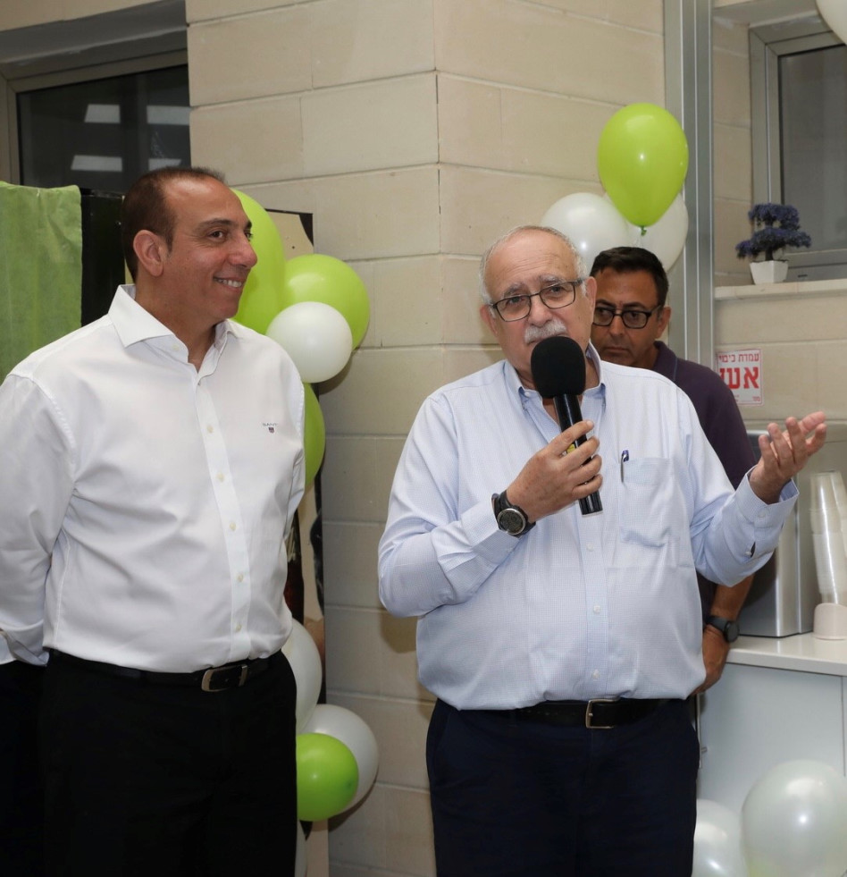 צביקה לבנת וקובי מנור (צילום: עזרא לוי)