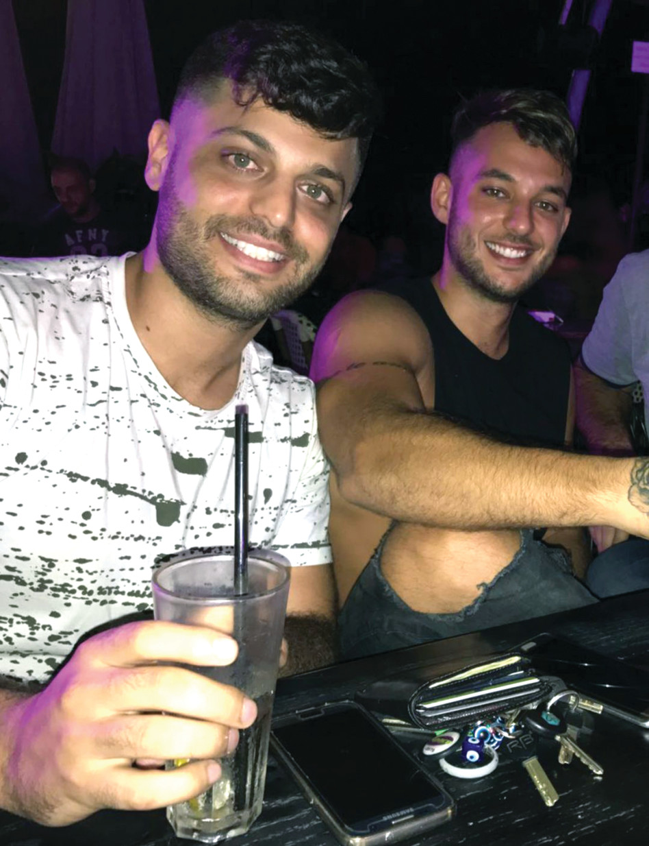 גולן אלגרבלי וישראל אוגלבו (צילום פרטי)