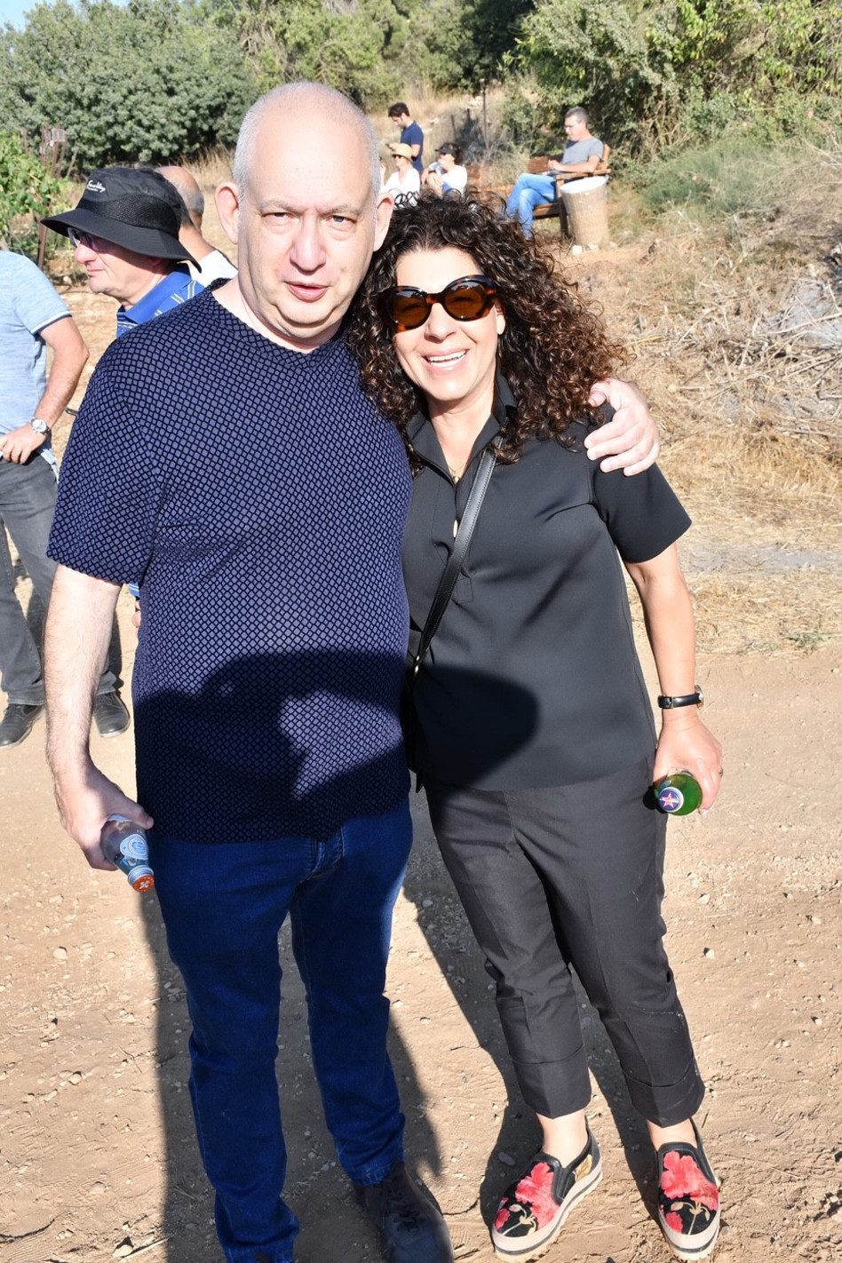 מיכל ויובל רכיבי (צילום: אביב חופי)