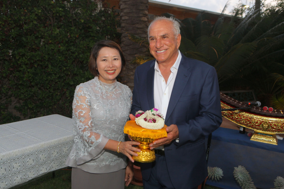 אבי נקש ופנפרפה וונקויט (צילום: דויד סילברמן)