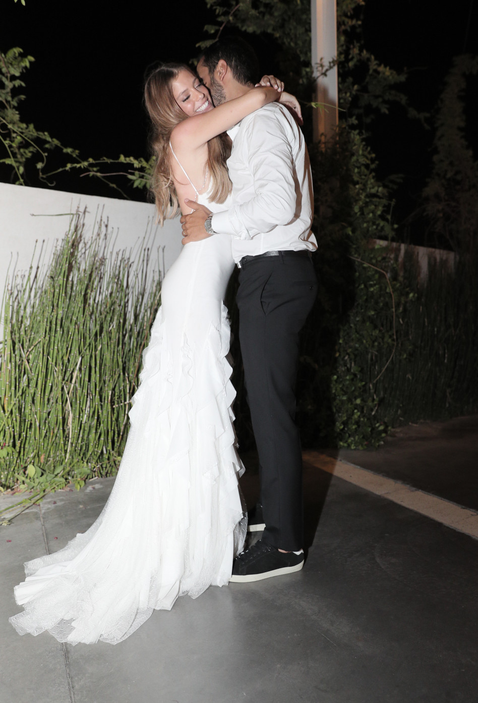 מרגשים. לירון רביבו ואליאב בן חמו (צילום: שרון רביבו)