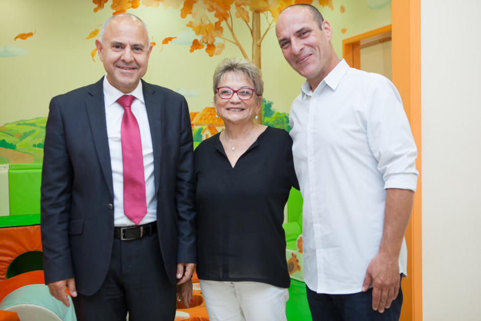 ליאור שמואלי, חסידה דנאי ושמואל אבואב (צילום: שרון גולובנוב)