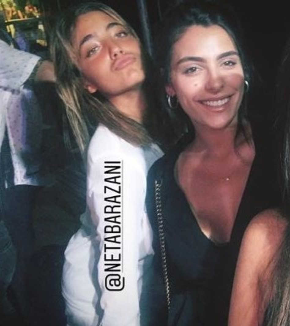 נטע ברזני ובר סנדלר (צילום: מתוך האינסטגרם של בר)