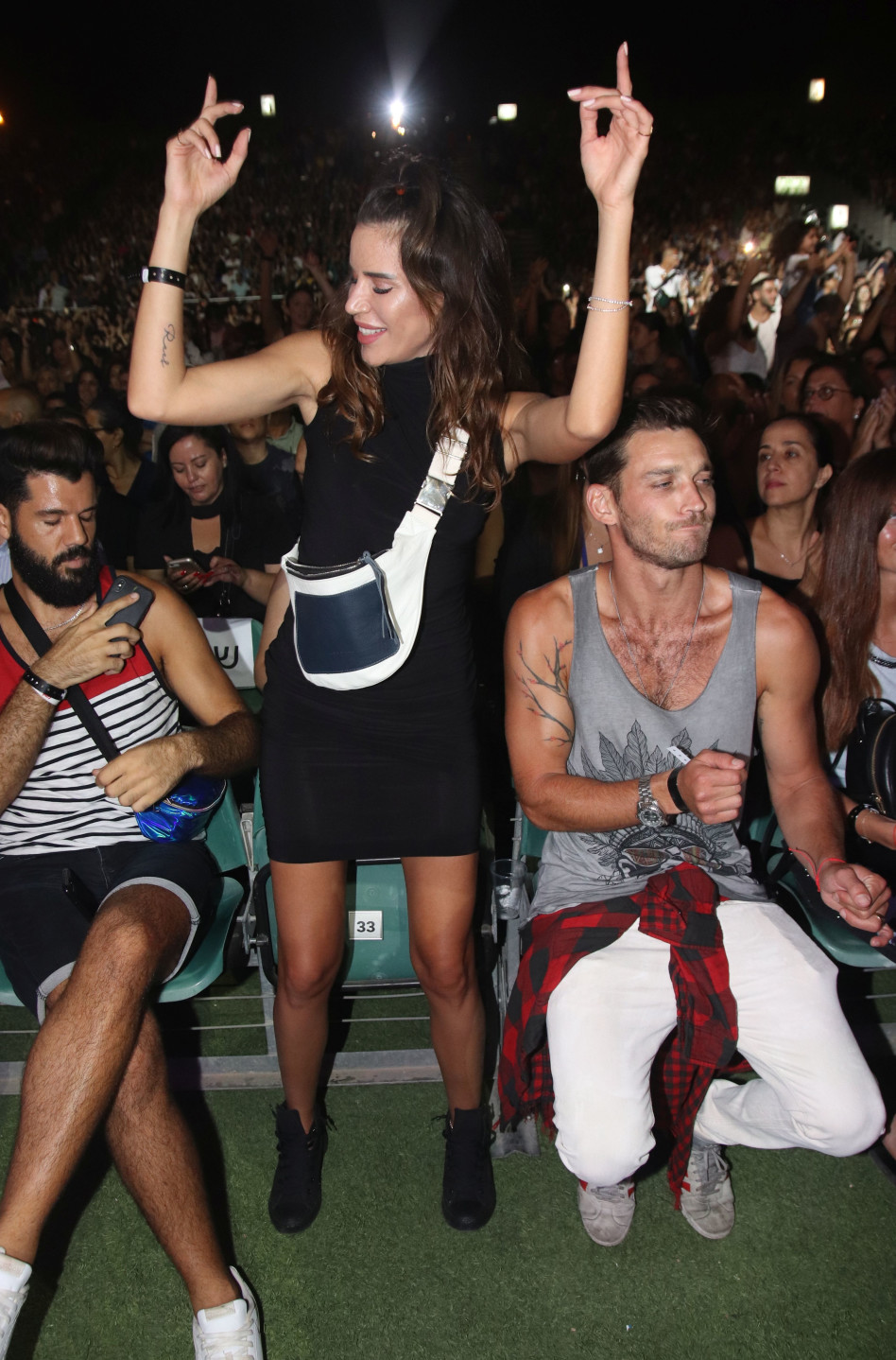 יודעת את כל המילים. נטלי דדון (צילום: אור גפן)