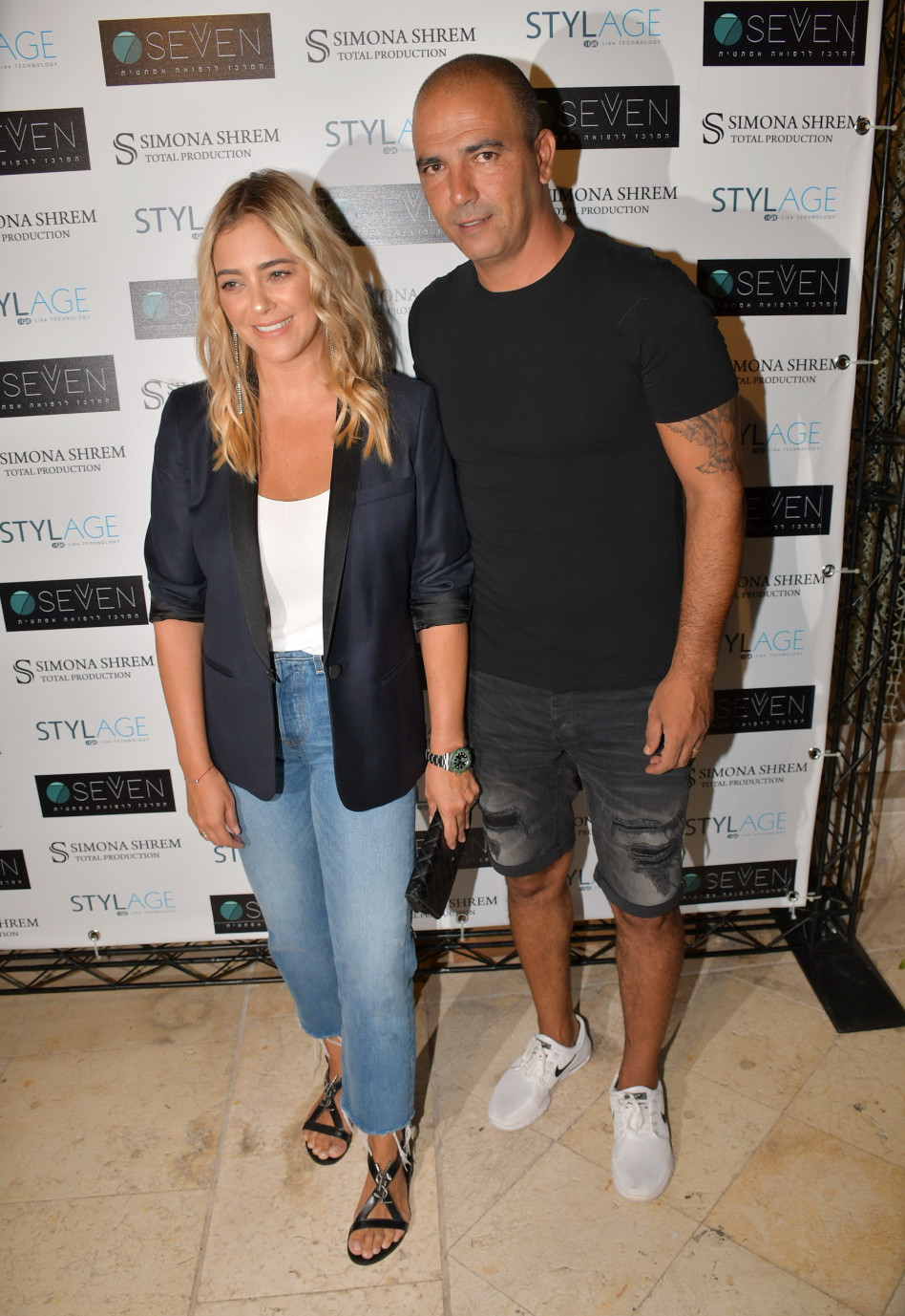 חיים רביבו, שגית רביבו (צילום: צילום פז)