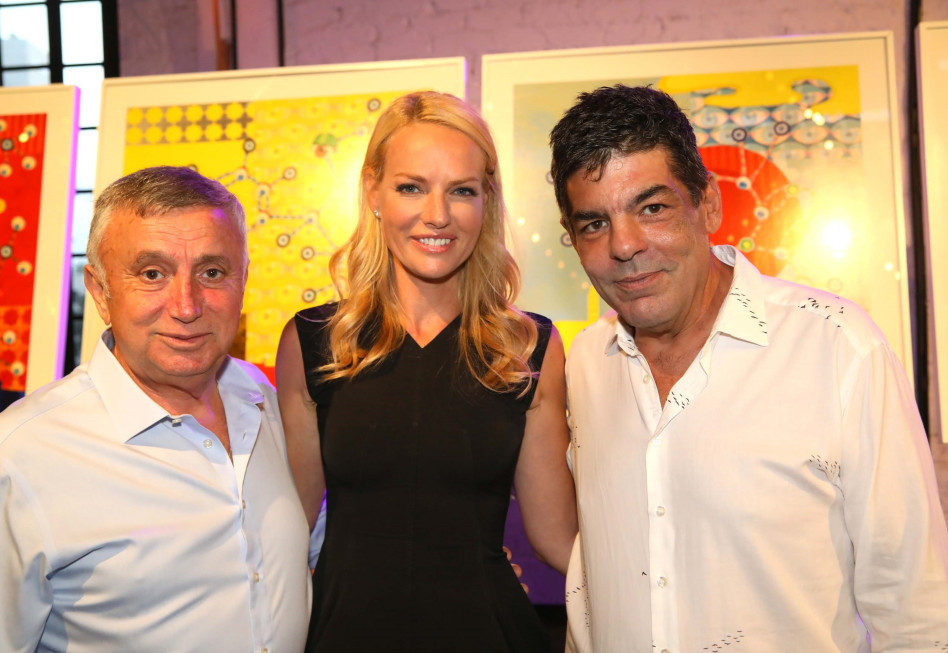 אבי קסטרו, גלית גוטמן ואבשלום כהן (צילום: סיון פרג')