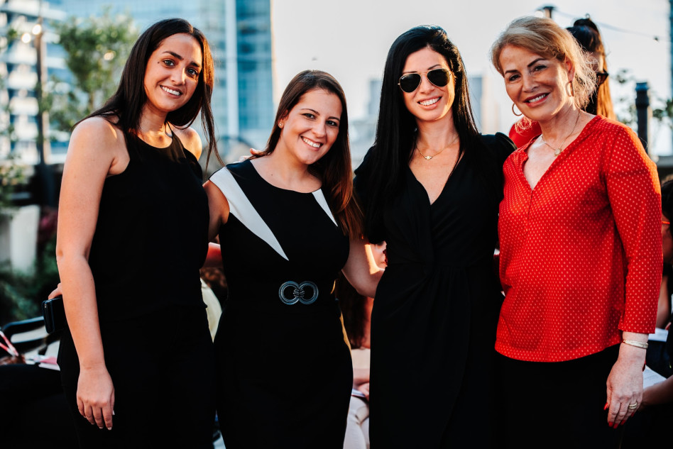 איריס שטרק , מורן מסד הדר, לירון דורי ושני תורגמן (צילום: אור מנו וטורי)