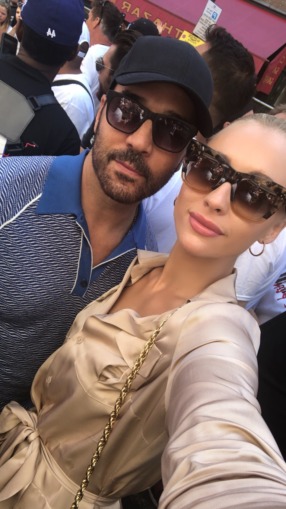 עם ג'רמי פיבן (מהפמלייה). צילום פרטי